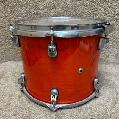 Basix Tom w/ Suspension Mount 12x10 Orange Stain image 6