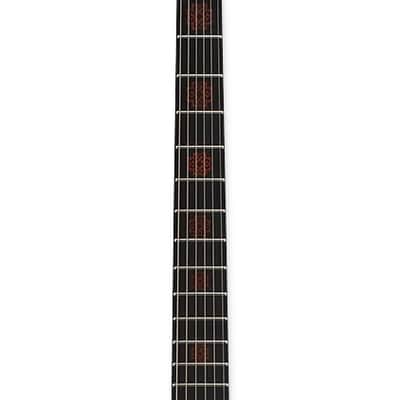ESP LTD BB-600 Baritone Electric Guitar. See Thru Black Sunburst Satin image 6