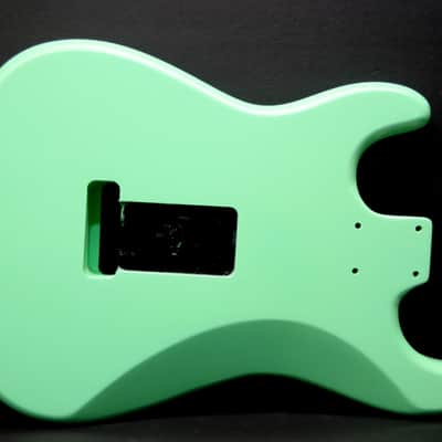 Brio Strat SSS Style Body 2pc Alder Surf Green - Nitro Satin image 2