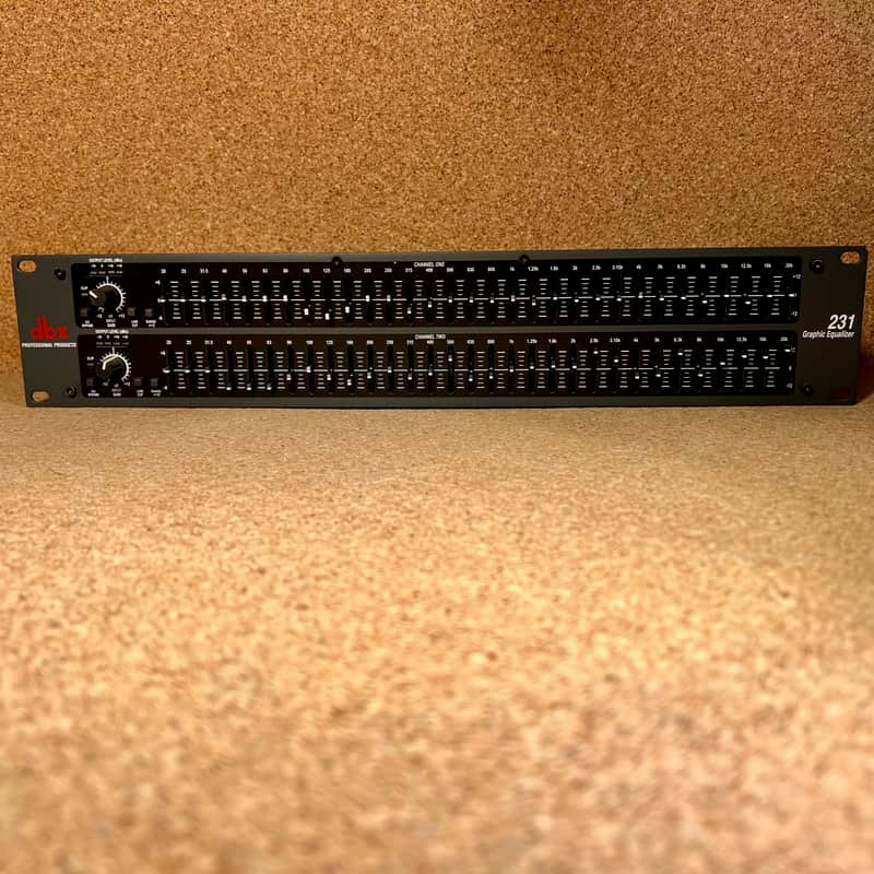 dbx 231 Dual Channel 31-Band EQ 2000s – Serviced – Warranty image 1