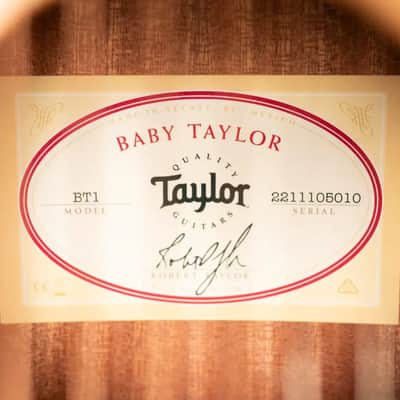 Taylor BT1 Baby Taylor Acoustic Guitar with Gig Bag image 13