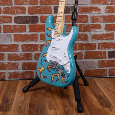 Fender Limited Edition Tyler The Creator Signature Stratocaster Golf Le Fleur Artwork 2019 w/Gigbag image 5