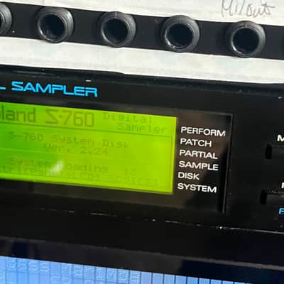 Roland S-760 Sampler - FDD Simulator Upgraded - 100V Japan Model image 9