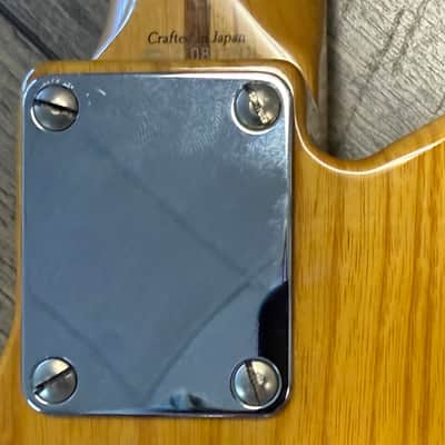 Fender Telecaster Crafted in Japan Blackguard TL52-Style Butterscotch Blonde – Excellent Condition image 5