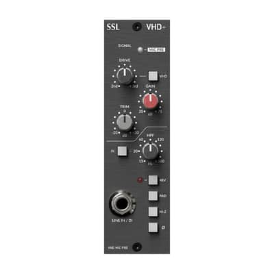 Solid State Logic VHD+ Microphone Preamp - 500 Series [DEMO]