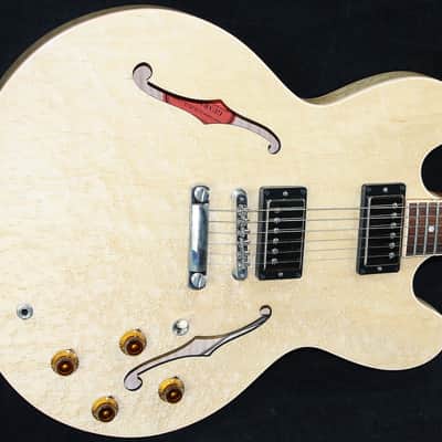 2011 Gibson Custom Shop USA ES-335 ES335 Birds Eye Natural image 3