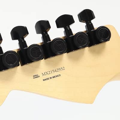 All Music Inc. Collection Custom Gold Sparkle Block Inlay Strat Electric Guitar image 8