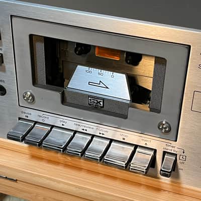Technics RS-M33G Cassette Deck | Vintage Hi-Fi Tape Deck | Cleaned & Restored image 8
