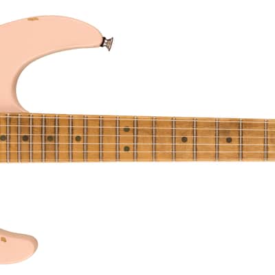 Charvel Pro-Mod Sig Rick Graham DK24 2PT CM Worn Shell Pink with Bag image 1