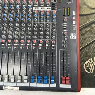 Allen & Heath ZED-14 14-Channel Mixer 2007 - Present - Black/Red image 3