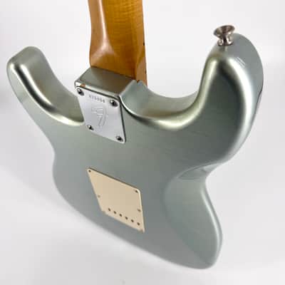 2005 Fender Custom Shop Ltd Edition ’66 Stratocaster – Closet Classic – Firemist Silver Metallic image 15