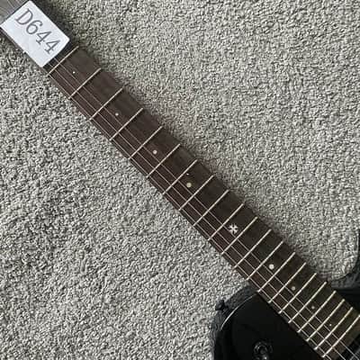 LAG Black Single Cut Electric Guitar, Mahogany Body and Neck, Rosewood Fingerboard, HH Closed Humbucker Pickups image 7