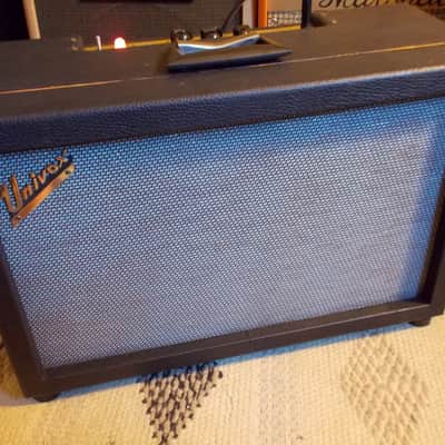 Univox U-75 2x10 Tube Combo 1966 Black/Blue - Jensen C10-S image 1