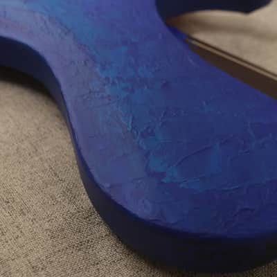 Lignum Single Cut Guitar 2024 Hand Painted Clear Satin image 18