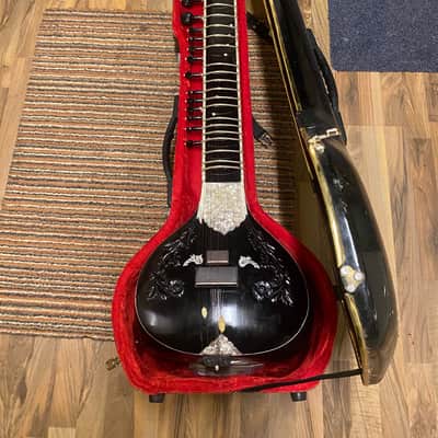Yusuf Mirajkar Sitar - Black image 1