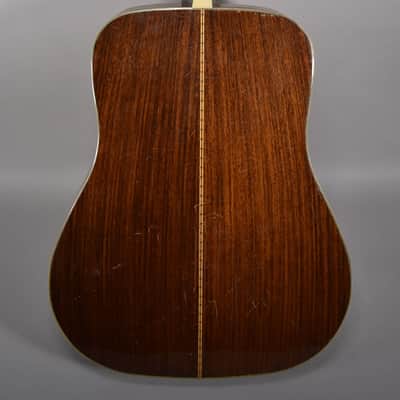 1970s Ariel Dreadnaught Natural Finish Acoustic Electric Guitar image 17