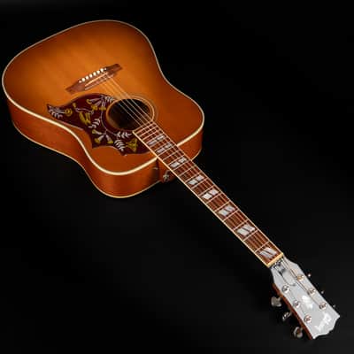 2015 Gibson Hummingbird Standard - HCS Heritage Cherry Sunburst | USA All Solid Square Shoulder Dreadnought Acoustic Guitar L.R. Baggs Pickup | CoA OHSC image 7
