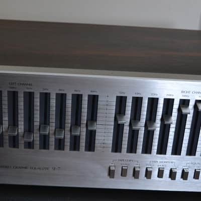 Vintage 1979 Sansui SE-7 Stereo Graphic Equalizer EQ Made In Japan image 1