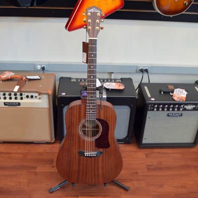 Washburn WD18SW Dreadnought Acoustic Guitar w/ Gig Bag image 1