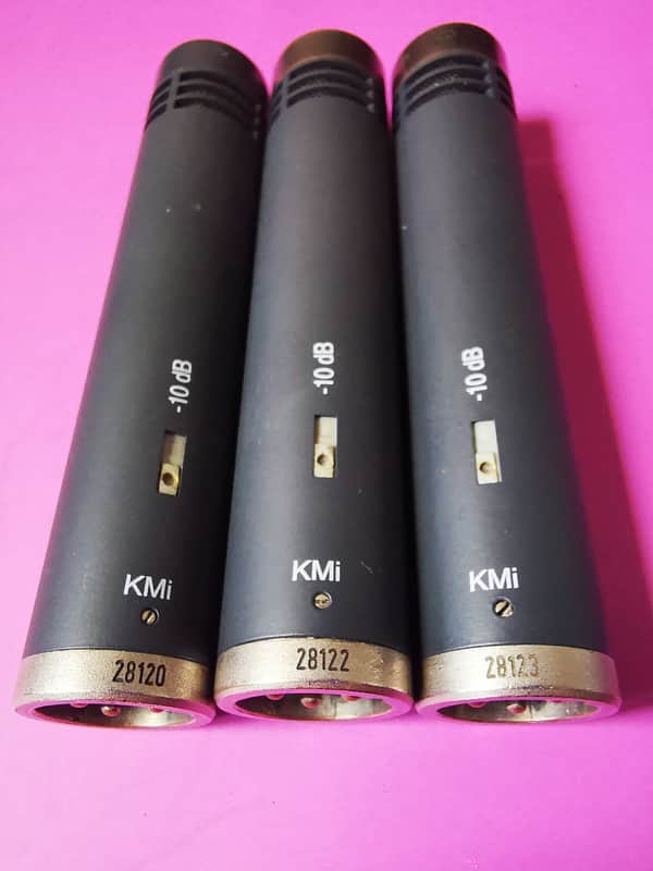 Matched Trio Neumann Km84 1980 - Black image 1