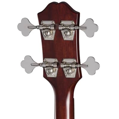 Epiphone Jack Casady Fretless Bass w/ Gig Bag - Aged Royal Tan image 8
