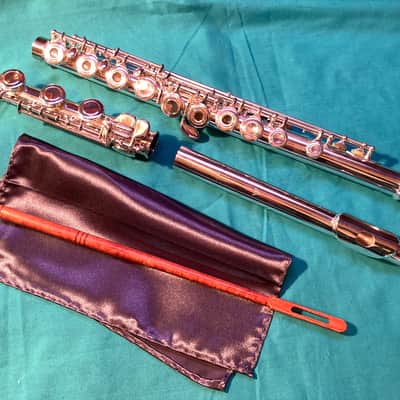EF Dean-Step Up or Intermediate Flute for Advanced Student-Silver Head-NOS-Nice image 11