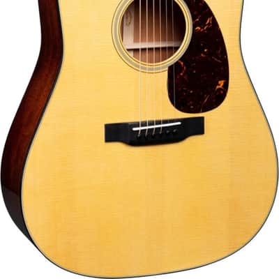 Martin D-18 Standard Dreadnought Acoustic Guitar (2025), Solid Spruce Top image 8