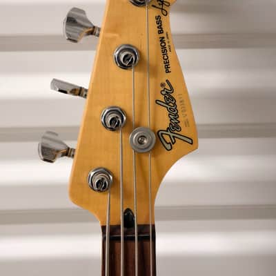 Fender Precision Bass Lyte 4-String mid-90s Electric Guitar Sunburst+Extras MIJ image 7