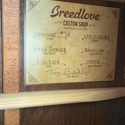 Bedell Serenade OM 2019 - Brazilian Rosewood image 8