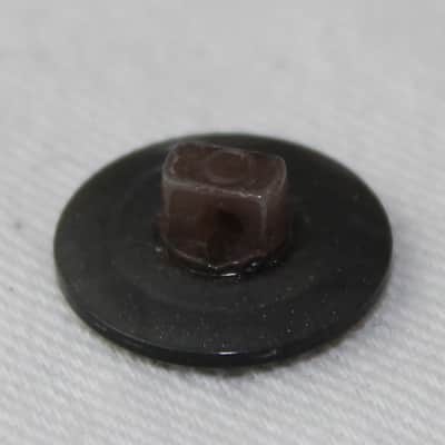 Bandoneon Button Accordion Part - Black Pearl Bass Flat Button 15mm x 6mm image 2