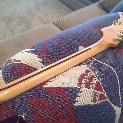 Stratocaster Partscaster w/ Slight Olive Tinged Patina Hand Rubbed Maple Neck image 7