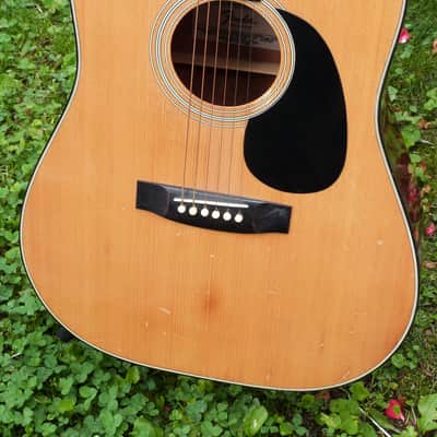 Fender F-35dreadnaught  acoustic Japan  natural image 2