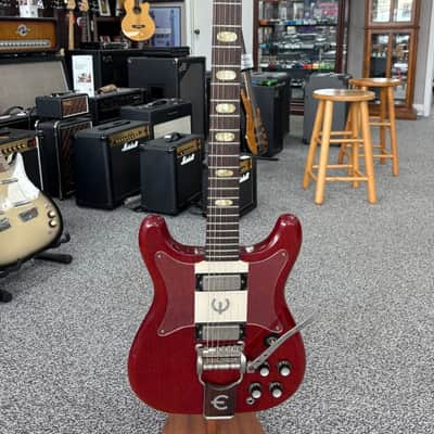 Epiphone Crestwood Custom 1961 - Cherry image 2