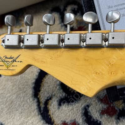 2017 Fender Custom Shop - 63 Strat Journeyman - Ltd. NAMM Show Edition - ID 5835 image 22