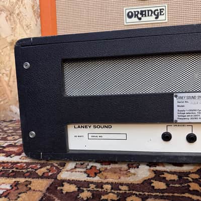 Vintage 1969 Laney Sound Pre Supergroup PA 60w Valve Amplifier Head *1960s* image 9