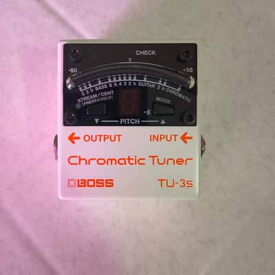Boss TU-3S Chromatic Tuner 2016 - Present - White image 2