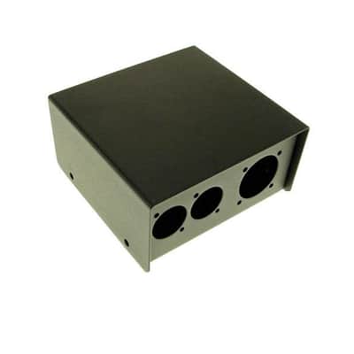 PROCRAFT PB5-2G4X-BK-V2 Steel Project Box 4 1/2" x 4-3/4" x 2-3/8" 2G + 4D punches image 2