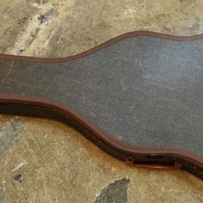 Stella Harmony F-66 USA made acoustic guitar with chipboard case image 10