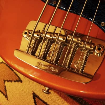 Music Man Stingray 5-String 2007 Metallic Orange image 7