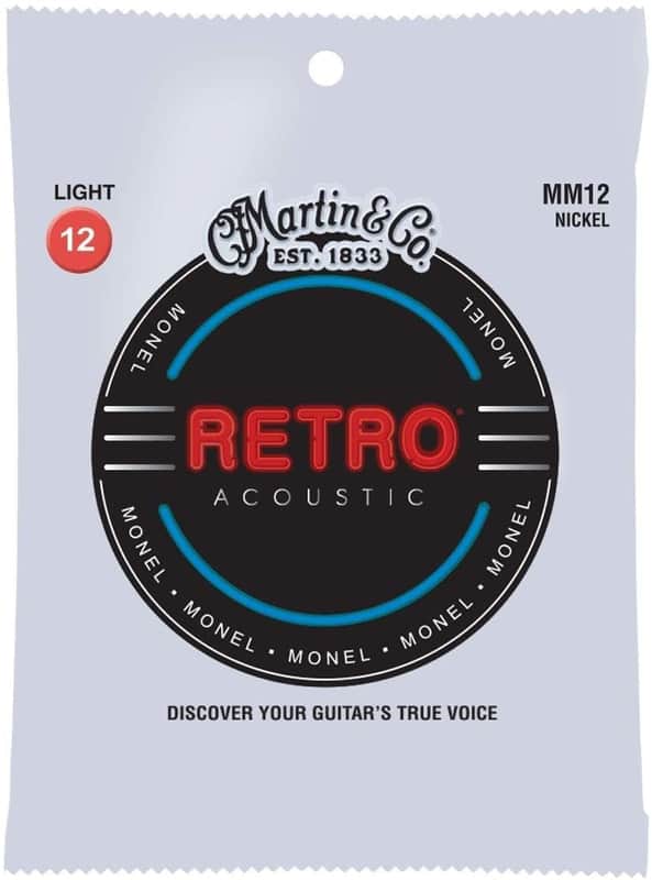 Martin MM12 Retro Acoustic Strings, Light, 12-54 image 1