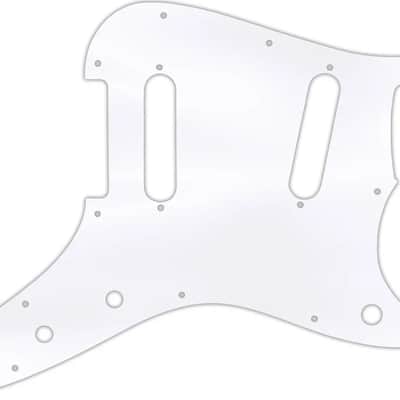 WD Custom Pickguard For Fender 1956-1964 Duo-Sonic #45 Clear Acrylic
