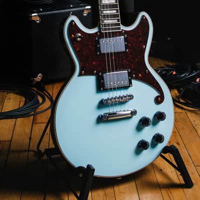 D'Angelico DAPBRISBMCS PREMIER BRIGHTON Double Cutaway Solid Body 6-String Electric Guitar w/Gig Bag image 7