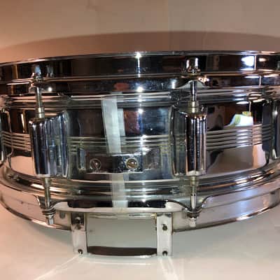 Rogers "Big R" Dyna-Sonic 5x14" Brass Snare Drum 1975 - 1984 - Chrome image 3