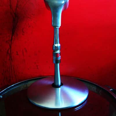 Vintage RARE 1960's Atlas Sound DS9 microphone desk stand w VM-1 vibration mount DS5 DS6 DS7 DS14 Shure Turner RCA image 7