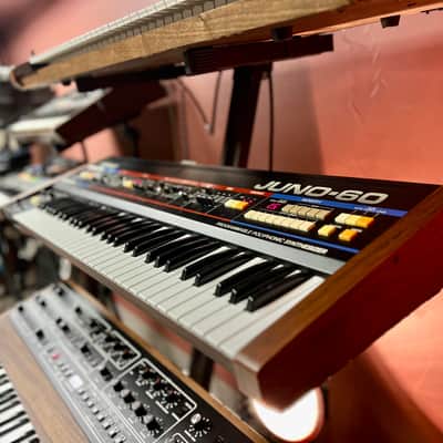 Roland Juno 60 c 1980’s original vintage MIJ Japan analog poly synth image 3
