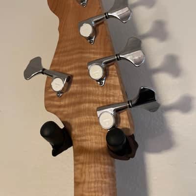 JLC Guitars Anaheim Bass 5 - Gloss Cherry Bomb image 11