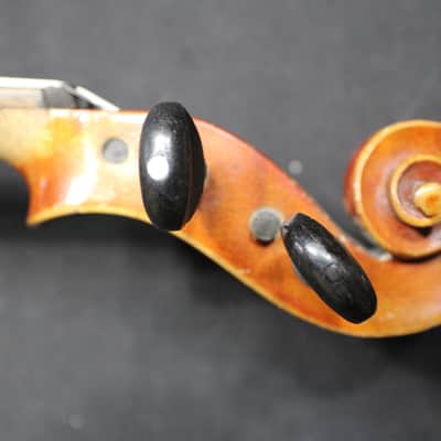 An Antique Antonius Stradivarius 3/4 Size Violin, Bow & Case Ready to Play # 6 V image 9