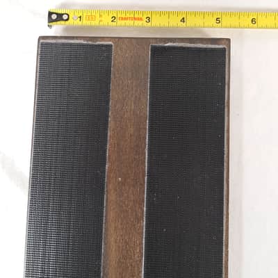 Handmade Black Stained Wood 15 inch Pedalboard image 6