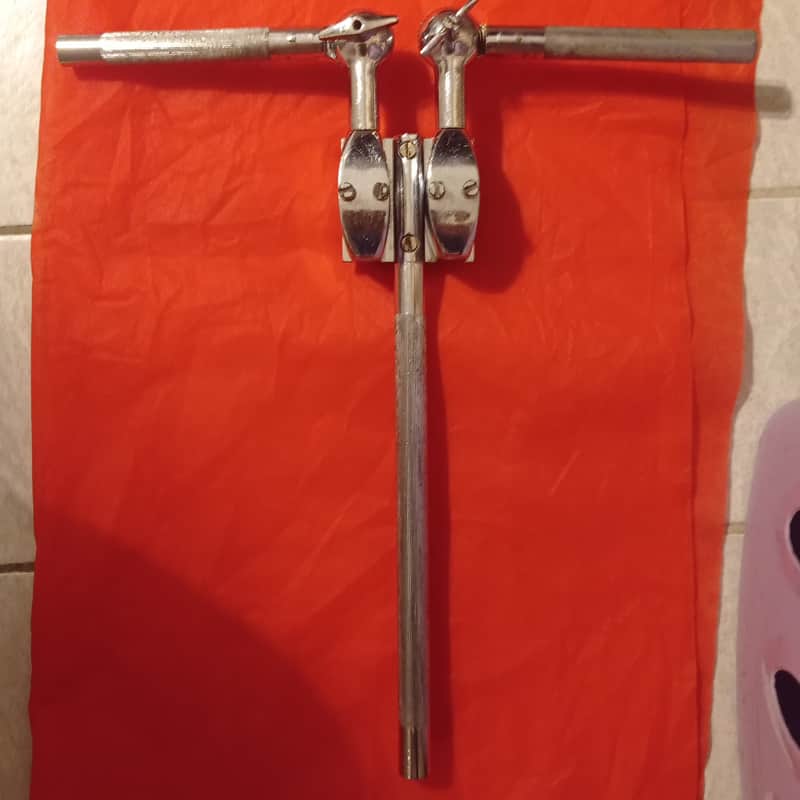Vintage Sonor Z 5503 b Twin Ratchet Link Double Tom Arm Holder 19,4mm / 19 mm - Late 1960s/1970s - Very Good Condition Bild 1
