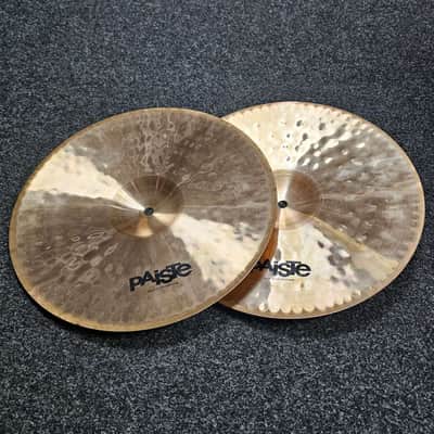 Hi-Hat Cymbals 14" Paiste Alpha Medium USED! RK4HP110526 image 2